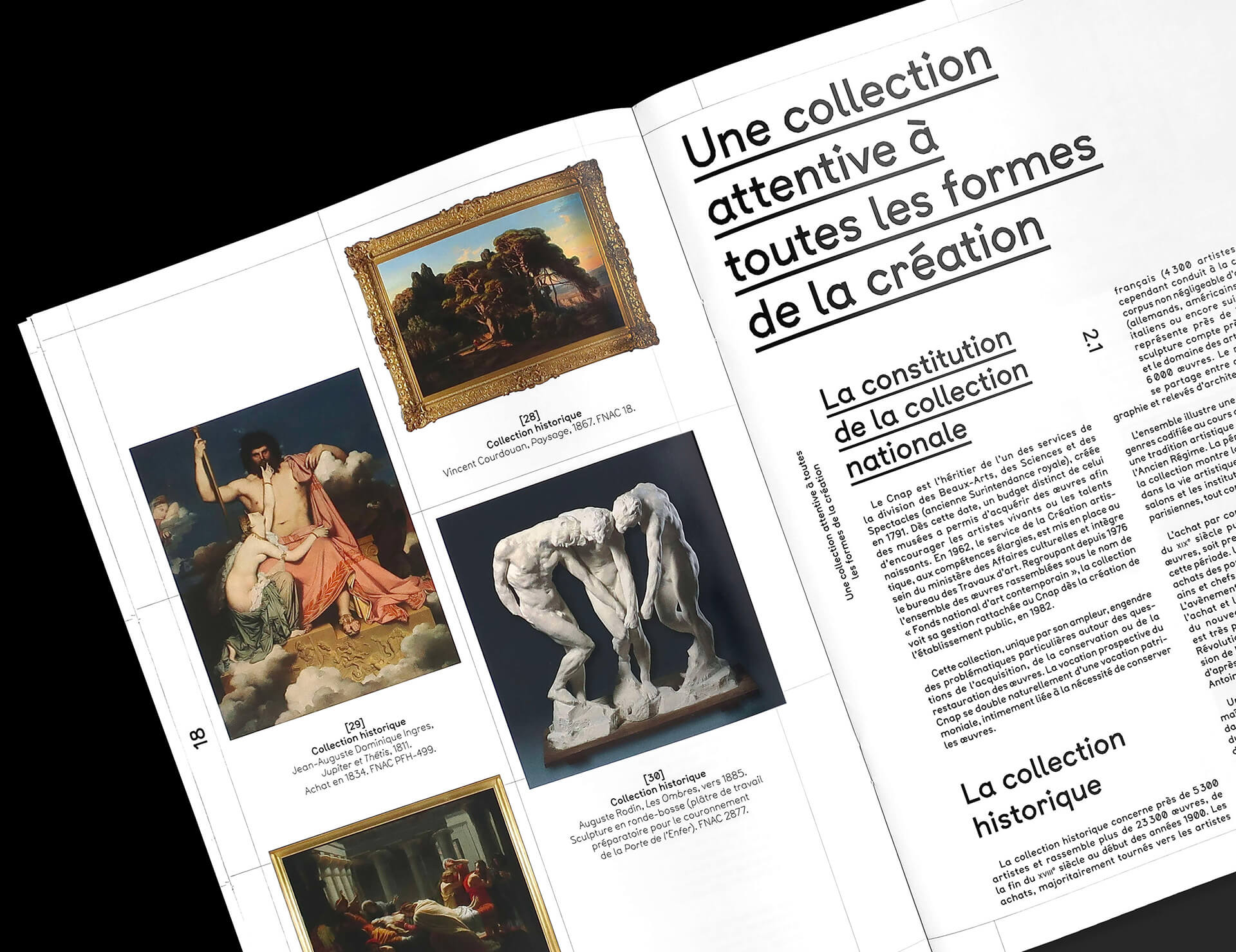 Livret de présentation, CNAP Paris - © Eva Lambert & Paul Cabanes