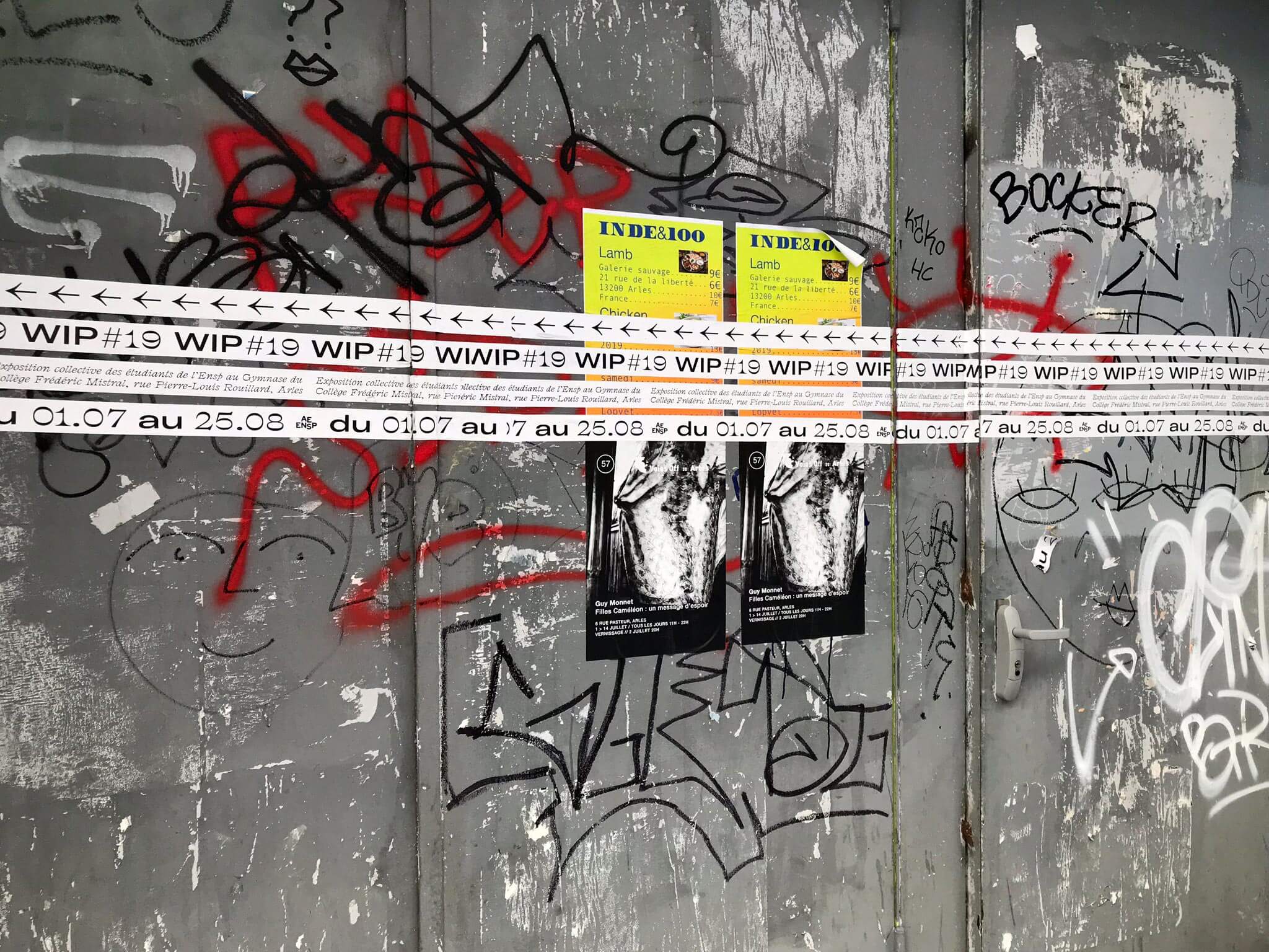 Exposition Wip#19, AE ENSP Arles - © Eva Lambert, Paul Cabanes, Elizabeth Guyon